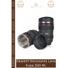 #TermosBardak Objektif Tasarımlı Paslanmaz Çelik 300 ml Siyah Kaliteli Kahve Çay Termos Mug Bardak