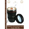 #TermosBardak Objektif Tasarımlı Paslanmaz Çelik 300 ml Siyah Kaliteli Kahve Çay Termos Mug Bardak