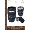 #TermosBardak Objektif Tasarımlı Paslanmaz Çelik 300 ml Siyah Kaliteli Kahve Çay Termos Mug Bardak