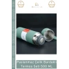 #BardaklıTermos Paslanmaz 304 Vakumlu Yalıtımlı Sızdırmaz Kamp Ofis Çelik Bardaklı Termos Seti 500 ML