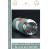 #BardaklıTermos Paslanmaz 304 Vakumlu Yalıtımlı Sızdırmaz Kamp Ofis Çelik Bardaklı Termos Seti 500 ML