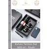 #Termos Paslanmaz Çelik 304 Kalite Vakumlu Sızdırmaz Sağlam Hediye Kutulu Termos Set 500 ml