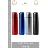 #Termos Isı Yalıtımlı Vakumlu Paslanmaz Sızdırmaz Dayanıklı Şık Kaliteli Çelik Termos Gümüş