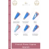 #TırnakDamgası Profesyonel Salon Ev Tipi Yumuşak Pürüzsüz Silikon Tırnak Süs French Stamper Damgası