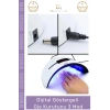 #OjeKurutucu Profesyonel UV LED Kalıcı Jel Hızlı Kurutma Otomatik Zaman Ayarlı 3 Modlu Oje Tırnak Kurutucu