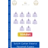 #HacamatKupası Kaliteli Vakumlu Dayanıklı Tıbbi Steril Büyük Boy Sırt 7 Numara Hacamat Kupası 10 Adet