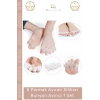 #ParmakKoruyucu Hallux Valgus Kemik Büyümesi Önleyen 5 Parmak Koruyucu Makara Silikon Bunyon Ayırıcı
