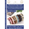 #Bileklik Doğal Taş Ayarlanabilir Su Geçirmez Enerji Hediye Terazi Burçları Burç Unisex Bileklik