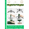 #NoelPaketi Lüks Sık Yapraklı Yeşil Çam Ağacı Kaliteli Yılbaşı Dekorasyon Noel Paketi 120 Cm 123 Dal