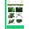 #NoelPaketi Lüks Sık Yapraklı Yeşil Çam Ağacı Kaliteli Yılbaşı Dekorasyon Noel Paketi 120 Cm 123 Dal
