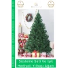 #NoelPaketi Lüks Sık Yapraklı Yeşil Çam Ağacı Kaliteli Yılbaşı Dekorasyon Noel Paketi 120 Cm 123 Dal