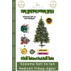 #NoelPaketi Yılbaşı Çam Ağacı Sık Dallı Kaliteli Lüks Dekoratif Büyük Boy Noel Paketi 210 Cm 580 Dal