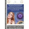 #Bileklik Doğal Taş Ayarlanabilir Esnek Su Geçirmez Hediye İkizler Burçları Burç Unisex Bileklik