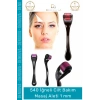 #MasajAleti 540 Titanyum İğneli Derma Roller Cilt Bakım Akne Leke Karşıtı Yenileme Masaj Aleti 1 mm