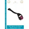 #MasajAleti 540 Titanyum İğneli Derma Roller Cilt Bakım Akne Leke Karşıtı Yenileme Masaj Aleti 1 mm