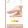 #SilikonPatik Medikal Yumuşak Topuk Çatlak Giderici Nemlendirici Destekli Rahatlatıcı Silikon Patik