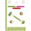 #MasajAleti Doğal Roller Cilt Bakımı Anti Aging Gençleştirici Etkili Yeşim Taşı Yüz Masaj Aleti