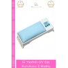 #OjeKurutucu Pembe Deri Kaplı Dijital Ekranlı Profesyonel Zaman Ayarlı Ergonomik Yastıklı UV Jel Oje Kurutucu