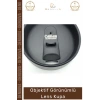 #LensBardak Paslanmaz Çelik Lens Tasarım Isı Yalıtımlı Siyah 300ml Objektif Çay Termos Mug Bardak
