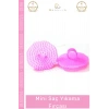 #SaçFırçası Saç Masaj Şampuan Uygulama Aracı Ergonomik Derinlemesine Temizlik Mini Saç Yıkama Fırçası