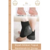 #NemlendiriciÇorap Siyah Silikon Ayak Bakım Çatlak Önleyici Onarıcı Ergonomik Topuk Nemlendirici Çorap
