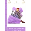 #MakyajFırçası Profesyonel Yumuşak Sentetik Ergonomik Sap Far Fondöten Makyaj Fırçası Seti 13 Parça