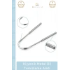 #DilTemizleyici Paslanmaz Çelik Profesyonel Hijyenik Günlük Ağız Bakım Seti Metal Dil Temizleme Aleti