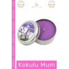 #Mum Dekoratif Hediyelik Şık Modern Tasarım Metal Kutu Kokulu Mum Oda Kokusu 120G Teneke Kutu