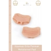 #ParmakPadi Ergonomik Hava Kanallı Kaymaz Topuklu Ayakkabı Ten Rengi Jel Orta Parmak Metatarsal Pad