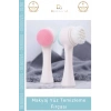 #MakyajTemizleme Çift Taraflı Silikon Peeling Etkili Arındırıcı Profesyonel Makyaj Yüz Temizleme Fırçası