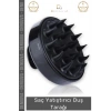 #DuşTarağı Islak Kuru Saç Masaj Etkili Profesyonel Ergonomik Tasarım Saç Yatıştırıcı Duş Tarağı
