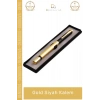 #SiyahKalem Kutulu Metal Roller Şık Tasarım Prestijli Kaliteli Ofis Profesyonel Gold Siyah Kalem