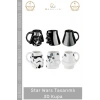 #3DBardak Star Wars Stormtrooper Tasarımlı El Yapımı Seramik Dekoratif Kupa 14 x 15 cm 3D Bardak