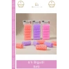 #BigudiSeti Isısız Saç Şekillendirici Hacim Veren Dalgalı Doğal Bukle Yapıcı Plastik 6lı Bigudi Set