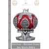 #Biblo Sarı Polyester Dekoratif Hediyelik Ev Ofis Aksesuarı Küçük Boy Bereket Nar Boytu Biblo