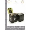 #Biblo Sarı Polyester Dekoratif Hediyelik Ev Ofis Aksesuarı Küçük Boy Bereket Nar Boytu Biblo