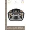 #Radyo Everton RT553 Bluetooth Nostalji USB FM Radyo Şarjlı Güçlü Mp3 Player Müzik Kutusu
