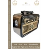 #Radyo Everton RT552 Bluetooth Nostalji Retro USB Güçlü Şarjlı Radyo Mp3 Player Müzik Kutusu