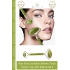 #YeşimTaşı Doğal Roller Gua Sha Yüz Masaj Aleti Sıkılaştırıcı Parlatıcı Yeşim Taşı Cilt Bakım Seti