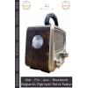 #Radyo RT819 Solar Enerjili Bluetooth Fenerli Nostalji Taşınabilir Ses Sistemi Mp3 Player Müzik