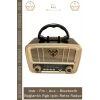 #Radyo Everton RT554 Bluetooth Nostalji FM USB Kart Girişli Taşınabilir Mp3 Player Müzik Kutusu