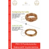 #LedLamba Peri Led Lamba 3 Fonksiyonlu 5 Metre Sarı Işık Dekoratif Yılbaşı Çam Ağacı Ev Süsleme