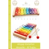 #Ksilofon Renkli Ahşap Eğitici Müzik Aleti Çocuk Gelişim Destekli Ksilofon Akustik Tangram Hediyeli