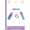 #Suluk Sağlıklı Tritan BPA İçermeyen Sızdırmaz 2000ml 750ml 300ml 3lü Motivasyon Suluk Seti