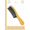 #KemikTarak El İşçiliği Palo Santo Antistatik Ergonomik Şifalı Dişli Doğal Kemik Saplı Tarak