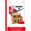 #Oyuncak Eğitici Eğlenceli 3mm Ham MDF Boyanabilir 3D Sök Tak Puzzle Demonte Ahşap Oyun Maket