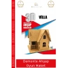 #Oyuncak Naturel Lazer Kesim 3mm MDF Boyanabilir Eğitici Eğlenceli 3D Puzzle Demonte Ahşap Oyun Maket