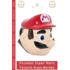 #Bardak Porselen Şık Tasarım Dekoratif Hediyelik Mutfak Ofis Aksesuar Mario Kupa Bardak 12*10 Cm
