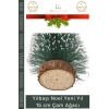 #SüsAğacı Yılbaşı Masa Üstü Dekoratif Hediyelik Süslemeli Şık Yapay Sedir Ağacı 15cm 1 Adet