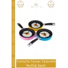 #Saat Dekoratif Tasarım Modern Teflon Görünümlü Şık Hediye Duvar Yumurta Tavası Mutfak Saati
